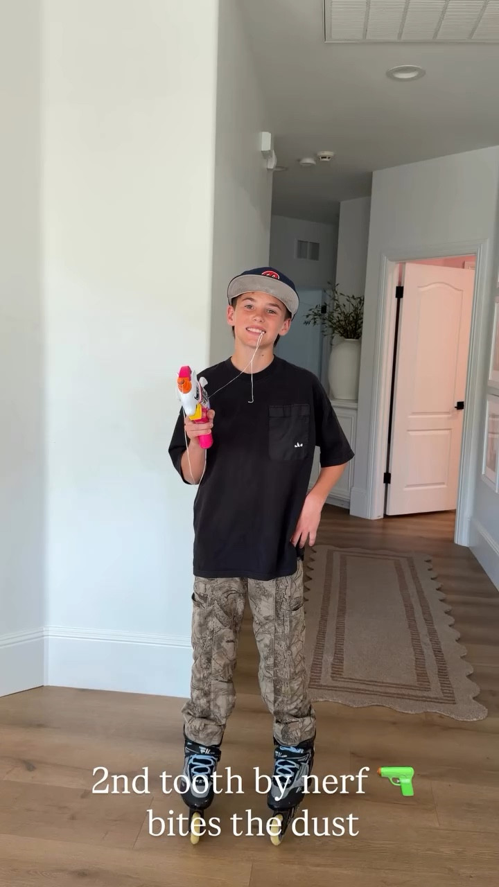 2nd tooth by nerf 🔫 
bites the dust