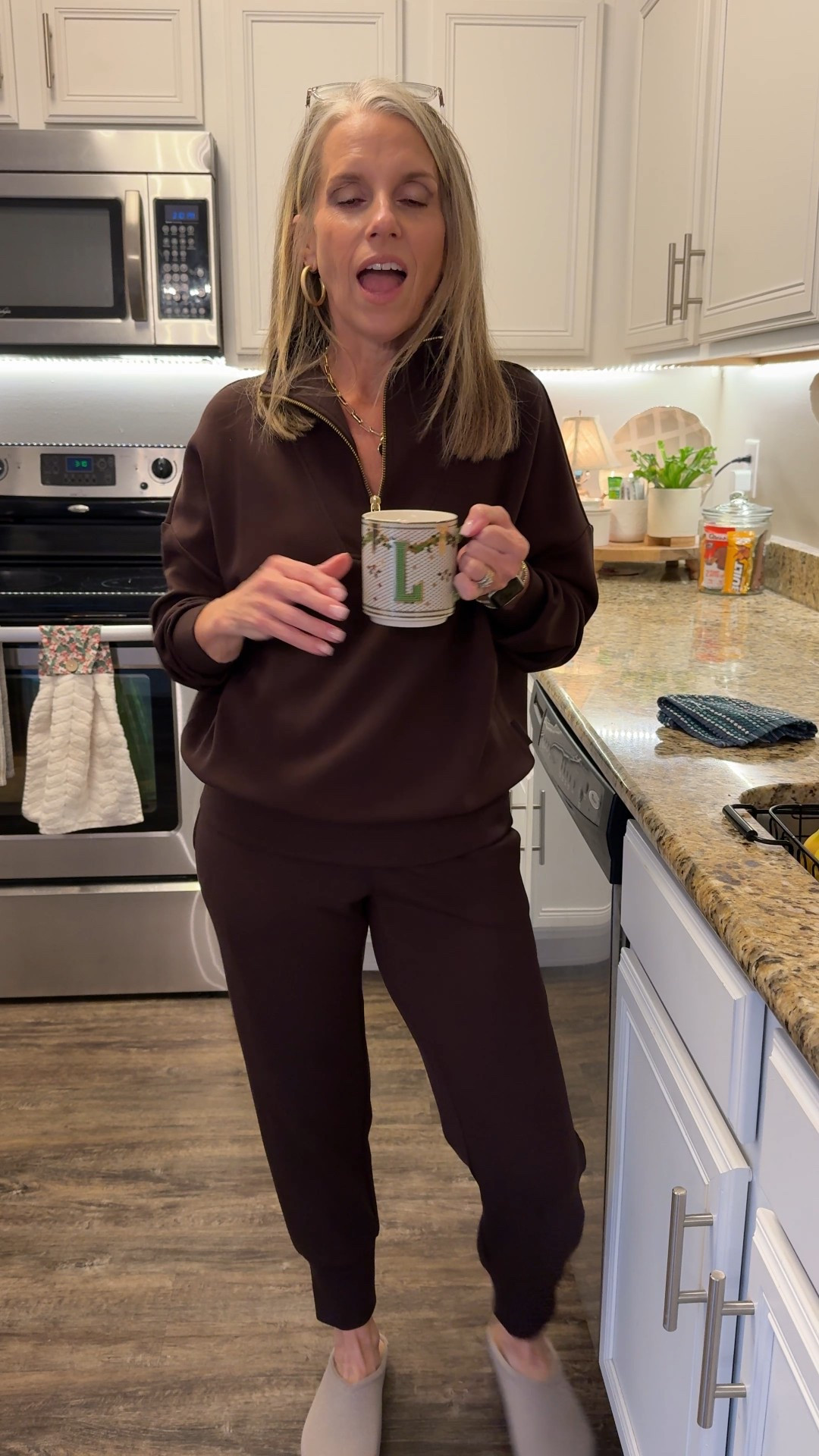 Fabulous Varley lounge pieces. Mix with other things in your closet. Great for travel. Wearing XS in both. Use COAST20 on Allie + Bess 

#LTKdayinmylife #LTKHome #LTKOver40