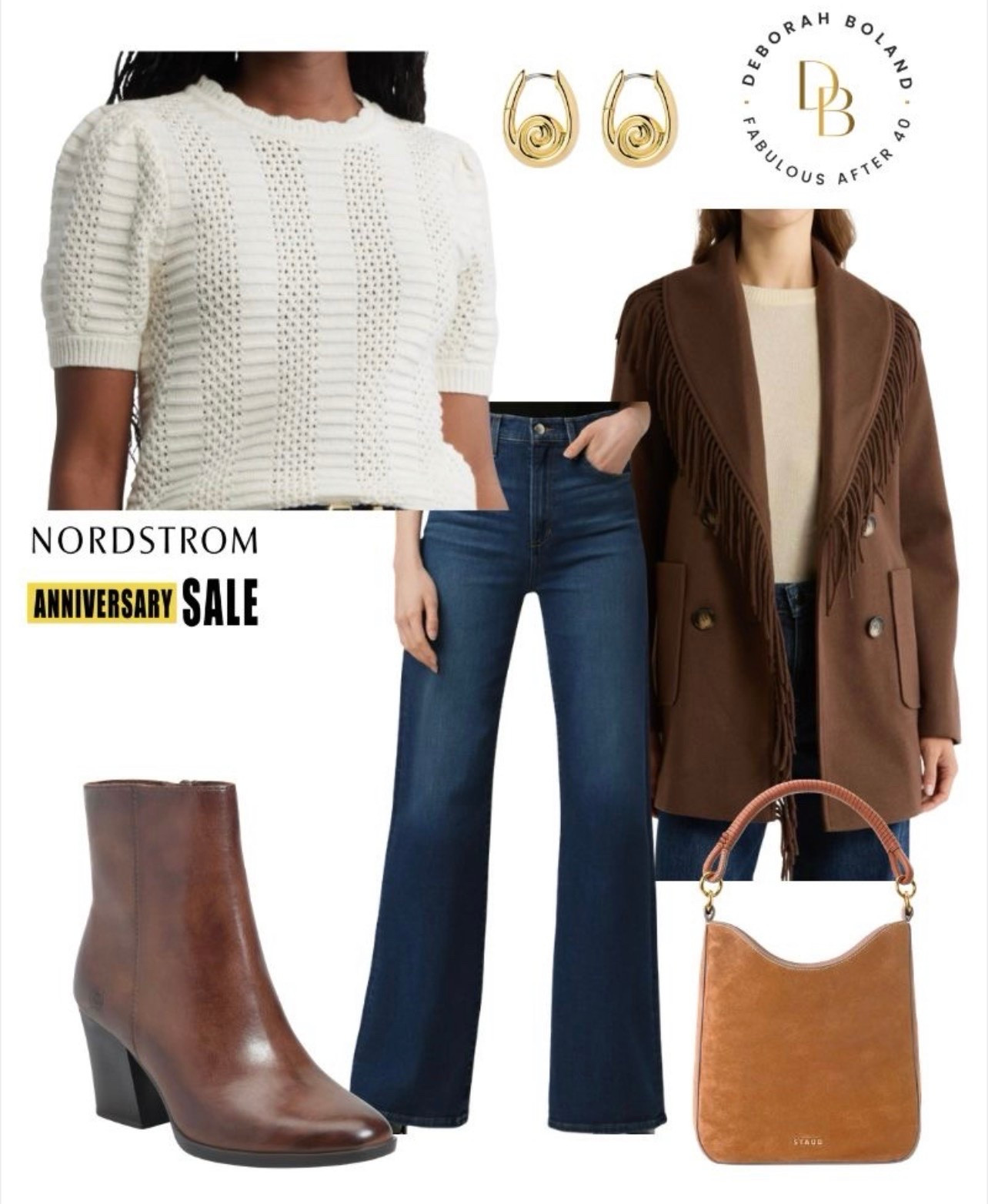 Creamy knits, rich brown layers, and dark denim… fall dressing doesn’t get much better than this. 🤎🍂 Timeless, chic, and even better when it’s on sale during the Nordstrom Anniversary Sale! Which piece would you add to your wardrobe first? ✨

#LTKSeasonal #LTKOver40 #LTKSaleAlert