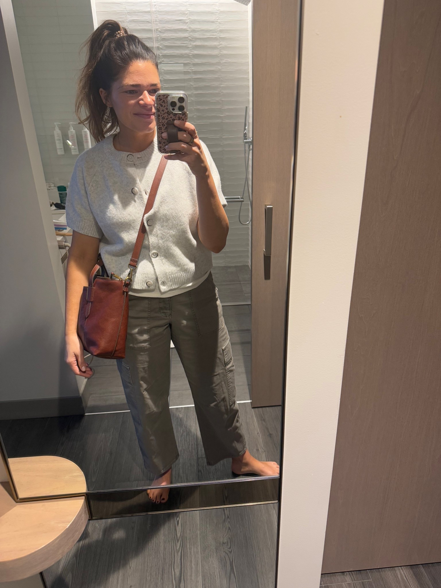 Size 6 pants, medium cardigan 

#LTKStyleTip #LTKSeasonal #LTKFallSale