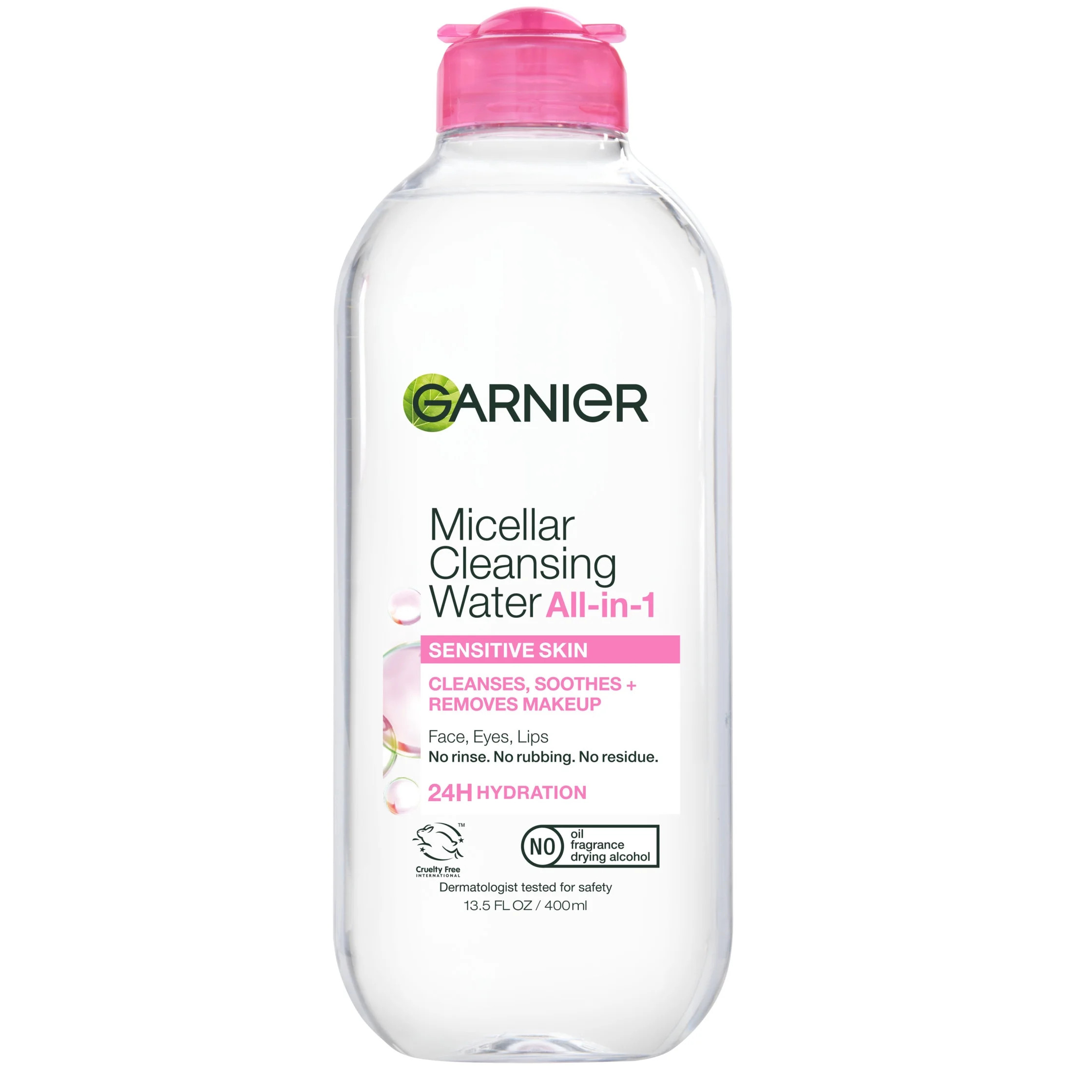 Garnier SkinActive Micellar Cleansing Water All in 1 Makeup Remover, Face Cleanser, 13.5 fl oz | Walmart (US)