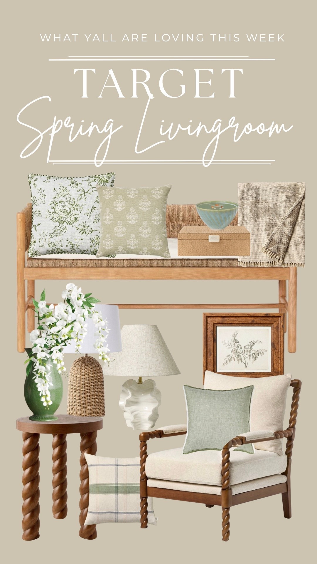 Listen to me: this bench right here, is absolutely beyond beyond fabulous. I saw it in person at the store. You might be wondering “Alexandra, what do I do with the bench?”  put it in a nook if you have a small entryway, put it there layer pillows on it or if you have a small awkward wall in between your bathroom and the hallway put that bench right there same goes with a small stool.. 



•
•
Target home decor, spring living room styling, coffee table styling, faux florals stems, cream neutral home, vase centerpiece styling, entryway table decor, spring refresh, plants, floor planters, concrete pots for plants, greenery, spring florals, hydrangeas , guest room bedding

#LTKHome