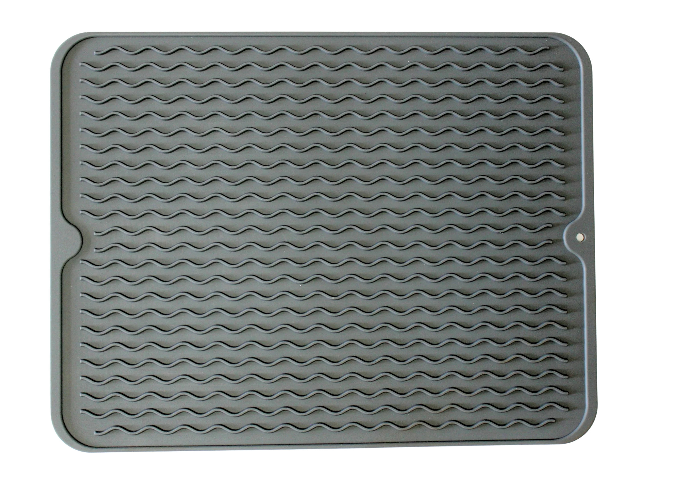 Dependable Industries Silicone Drying Mat, 16"x12" - Grooved Design, Heat-Resistant, Non-Slip, BP... | Walmart (US)