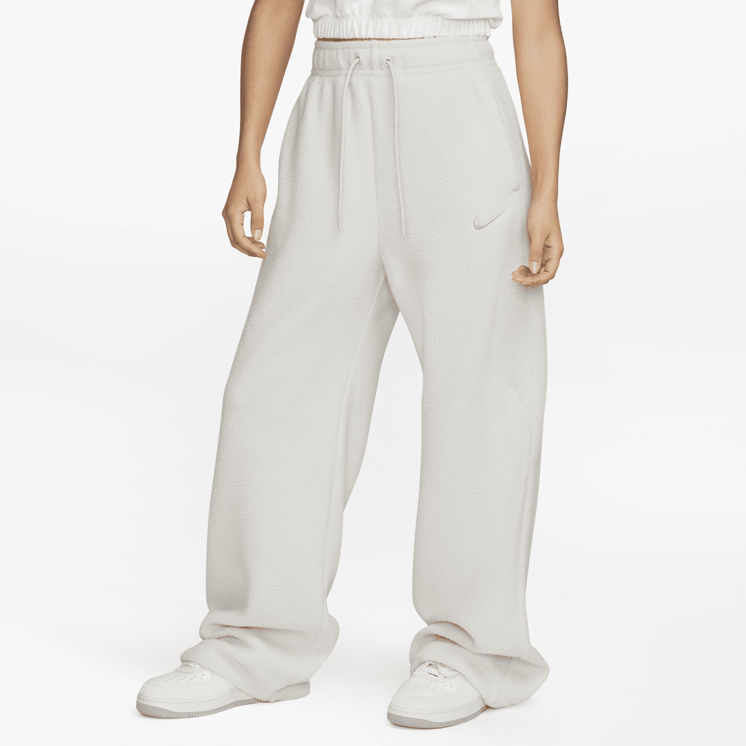 Women's Nike Sportswear Plush Pants in Grey, Size: XL | DV4361-072 | Nike (US)