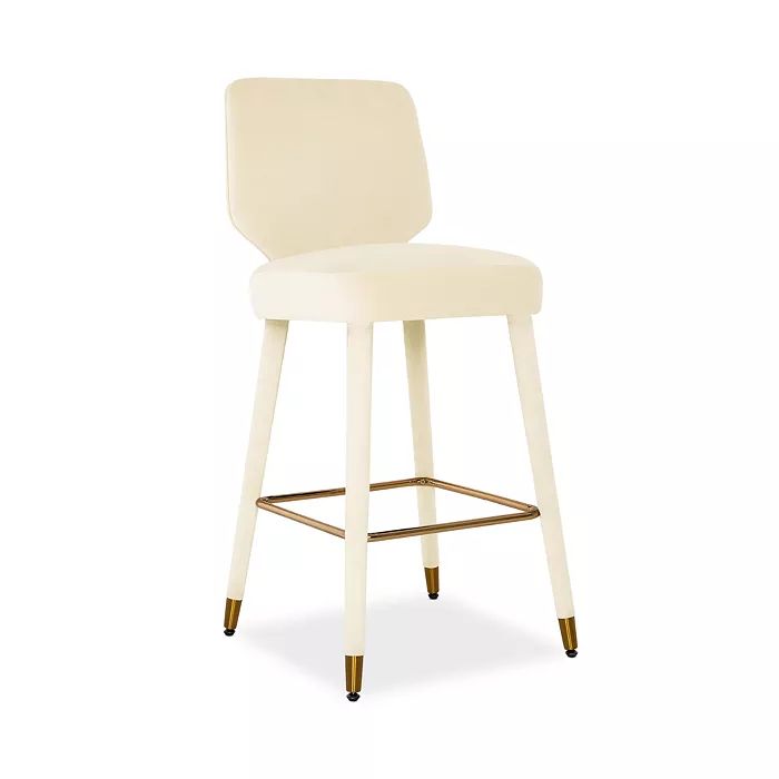 Athena Velvet Bar Stool by Inspire Me! Home Decor | Bloomingdale's (US)