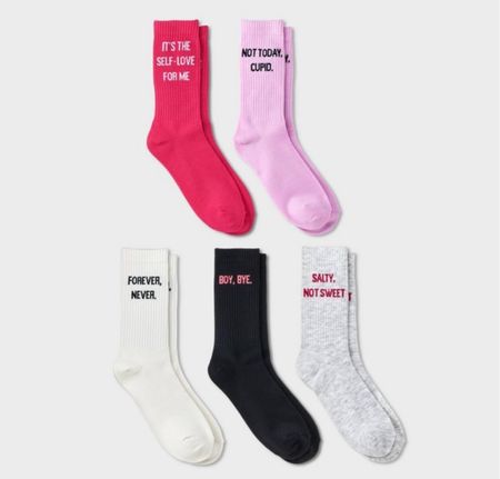 Self love Valentine socks! 

#LTKSeasonal #LTKGiftGuide #LTKstyletip