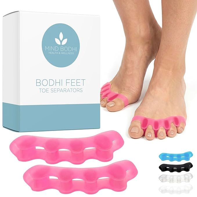 Mind Bodhi Toe Separators/Toe Spacers - For Men and Women - Regular Size – Pink | Amazon (US)