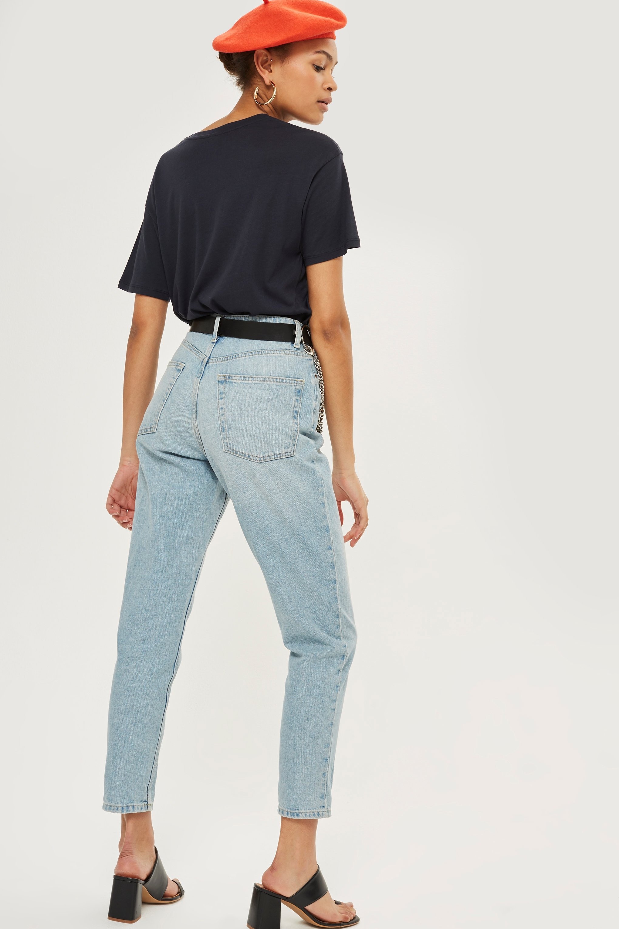 Gebleichte MOTO Mom Jeans | Topshop DE