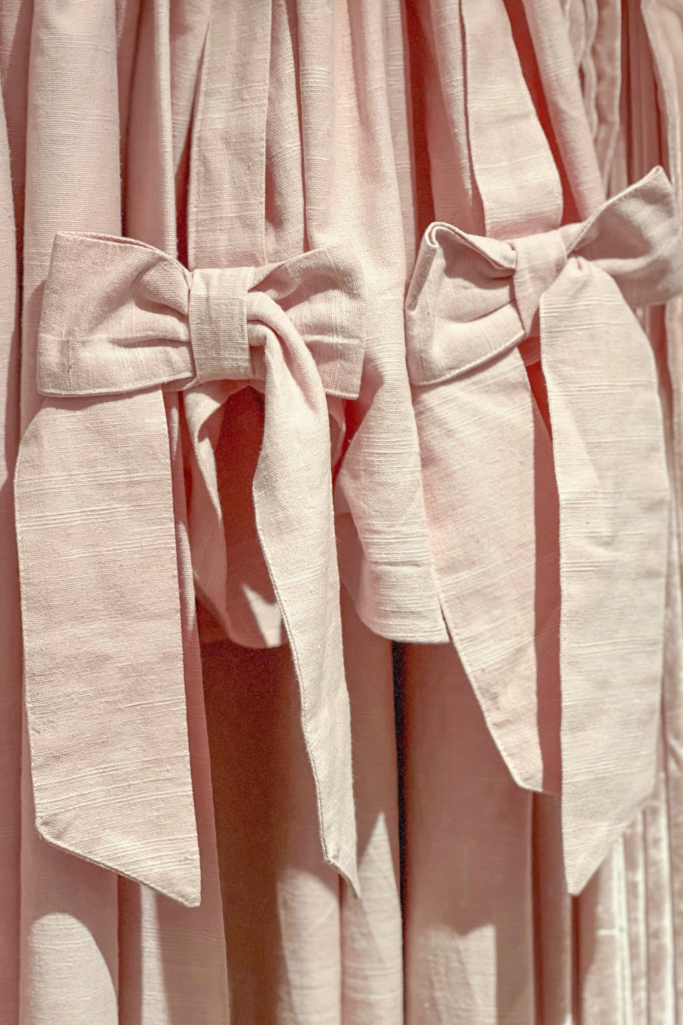 The precious bow curtains I desperately wanted to use in Chloe’s nursery 🎀🎀🎀 

#LTKBaby #LTKKids