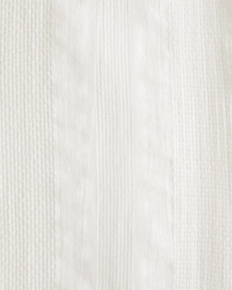 Camp Collar Linen-Blend Textured Shirt | Abercrombie & Fitch (US)