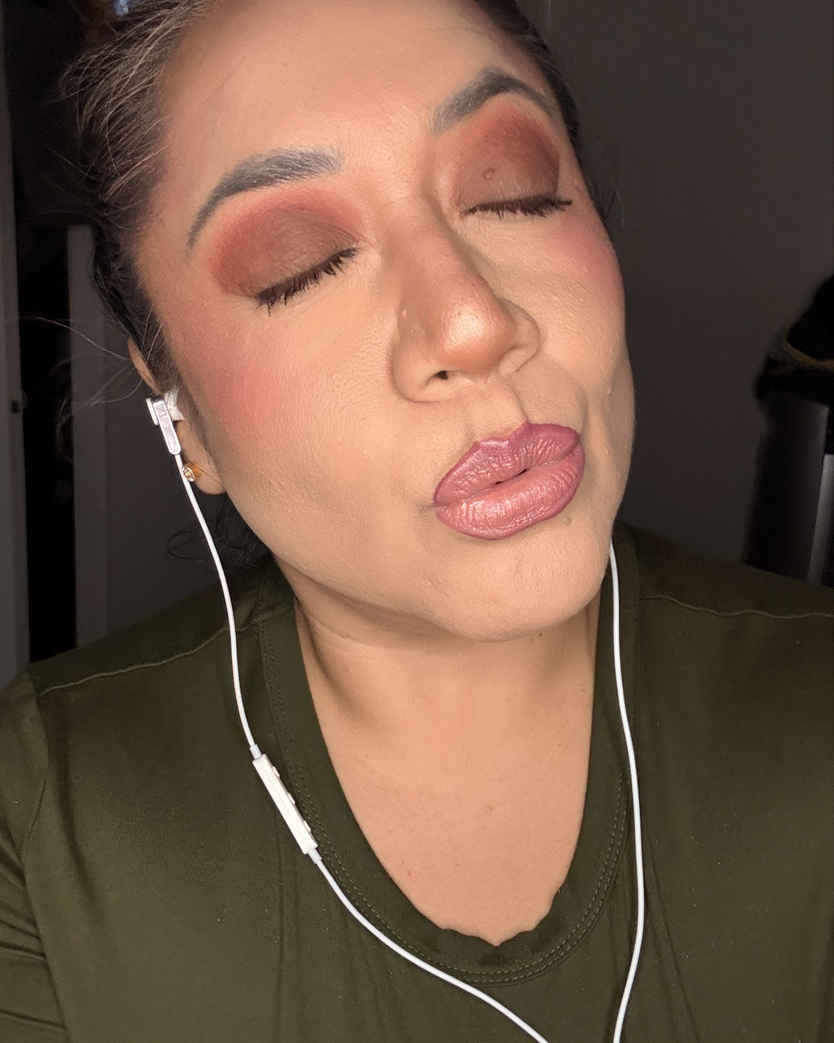 valentines outfit women smokey brown eye look better than chocolate palette. 

Valentine makeup pack is to use the blush on your cheek into the crease of your eye and then a bit on your temples to make it all come together!

For the under eye the NYX concealer is not cakey! I used eye balm before and after to avoid creasing! 

#LTKValentine #LTKBeauty #LTKOver40