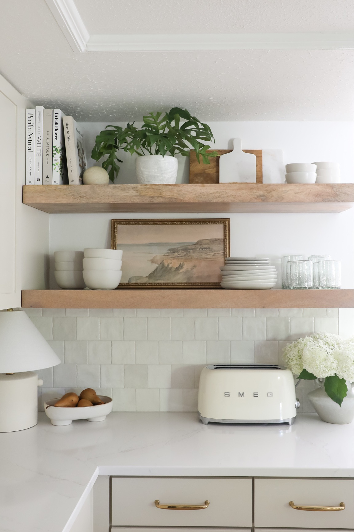 Kitchen decor, floating shelves, home decor, spring decor 

#LTKsalealert #LTKhome #LTKstyletip