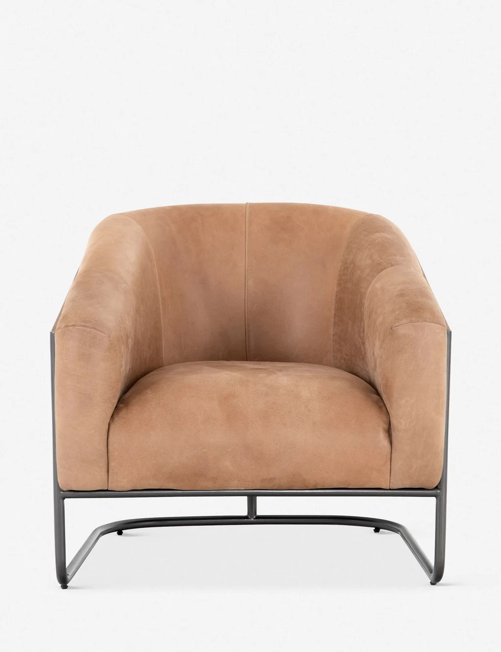 Gianni Leather Accent Chair | Lulu and Georgia 