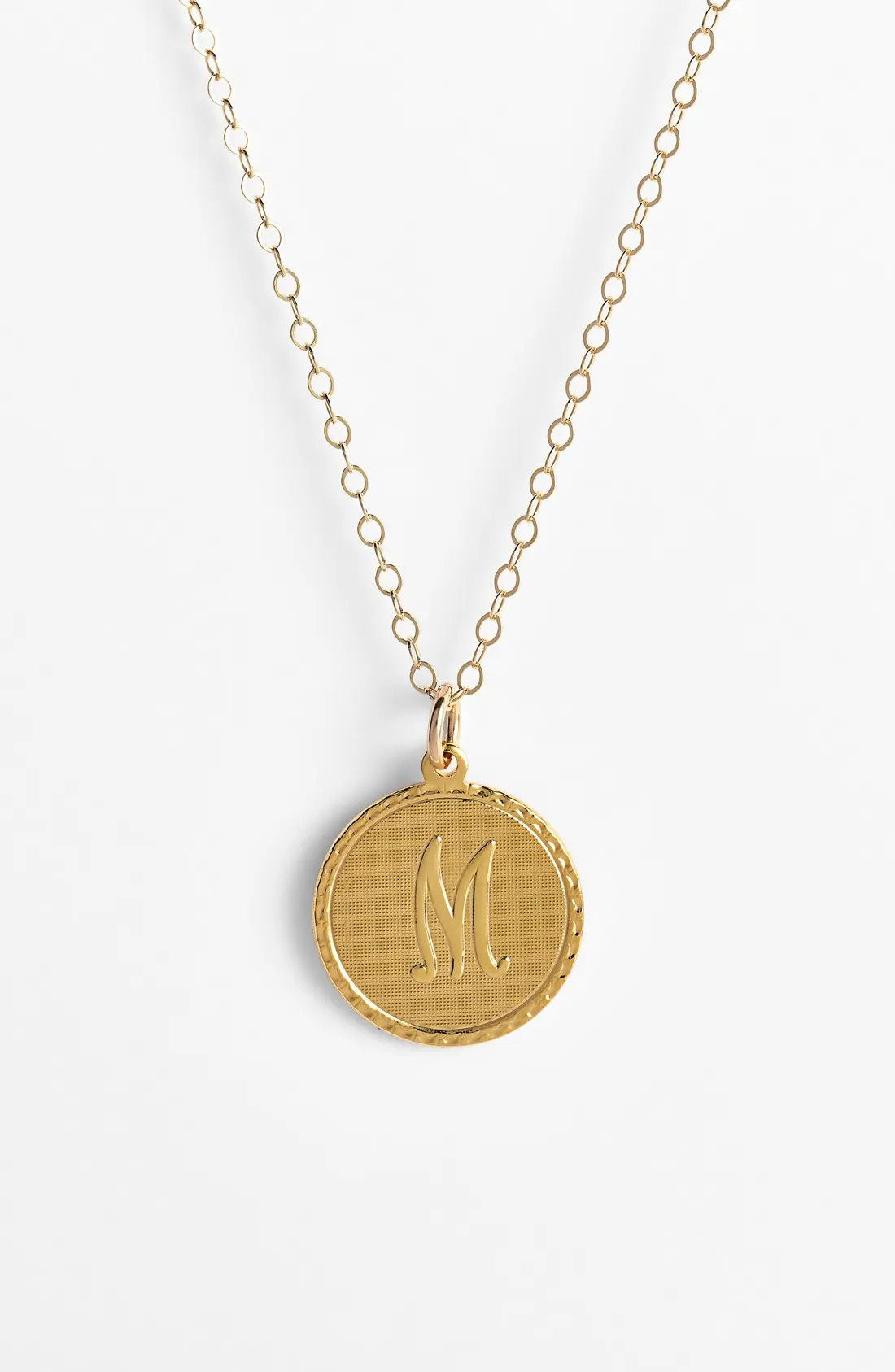 Moon and Lola 'Dalton' Initial Pendant Necklace | Nordstrom