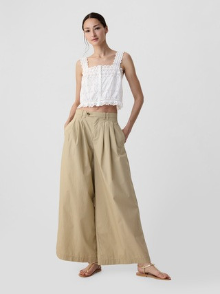 Gap × DÔEN High Rise Khaki Trousers | Gap (US)