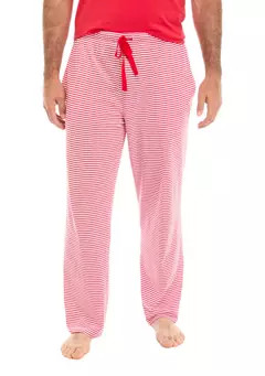PAJAMARAMA Men's Red Stripe Pajama Pants | Belk