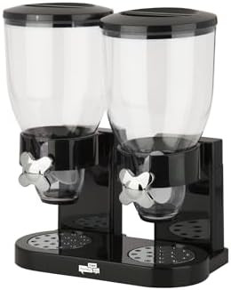 Honey-Can-Do Zevro Essential Dual-Control Dry Food Dispenser – Effortless & Organized Storage f... | Amazon (US)