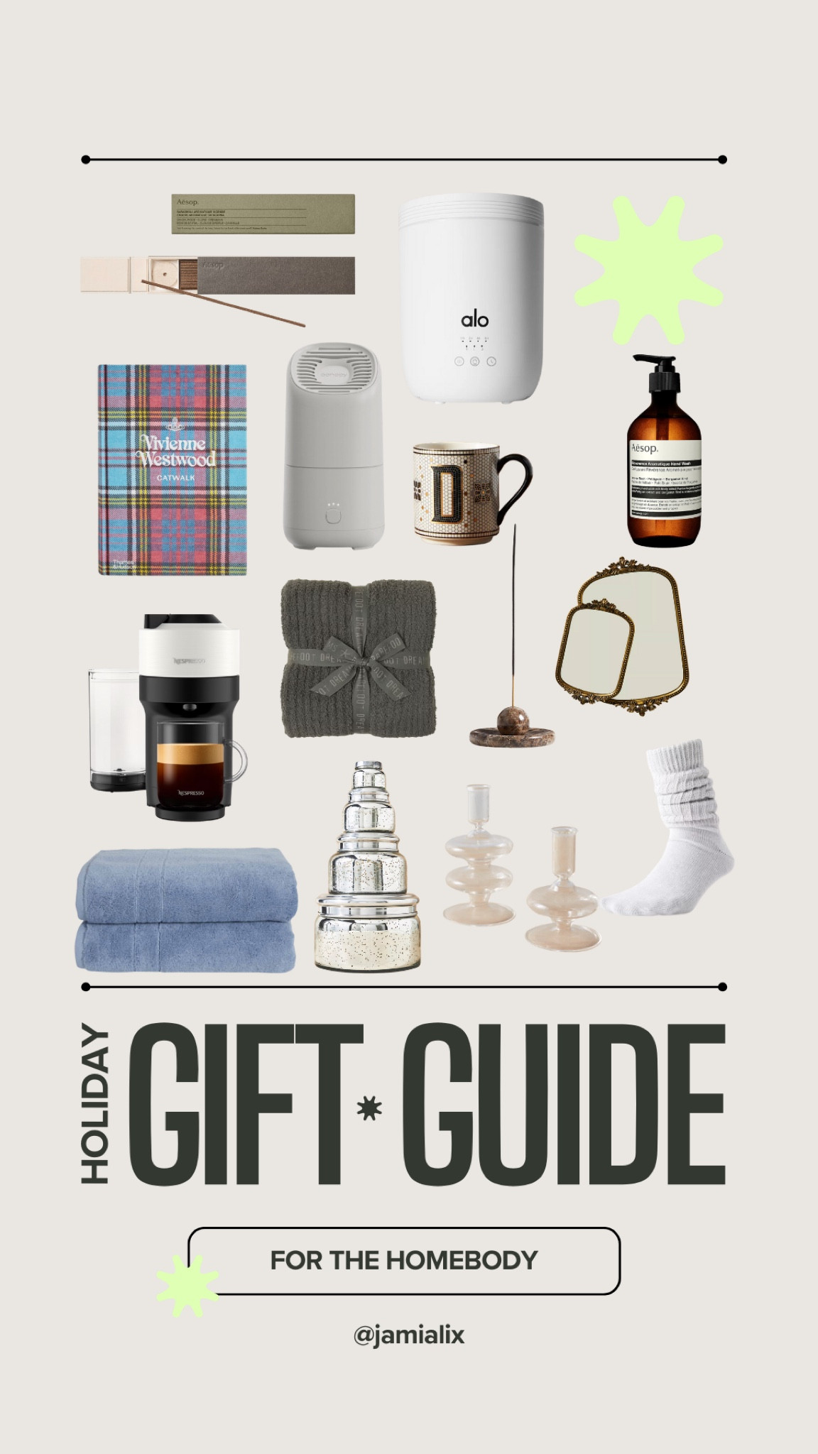 last minute holiday gift guide for the homebody from someone who literally hates leaving the house 🫶🏽 coffee table books, candles, home decor, brooke linen towels, anthropologie mirror, barefoot dreams blankets, alo diffuser, portable humidifier, monogram mugs, scrunch socks 

#LTKGiftGuide #LTKHoliday #LTKHome