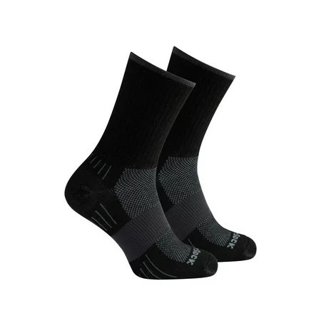 Wrightsock Unisex Escape Crew Socks Black - 956-BLK | Walmart (US)
