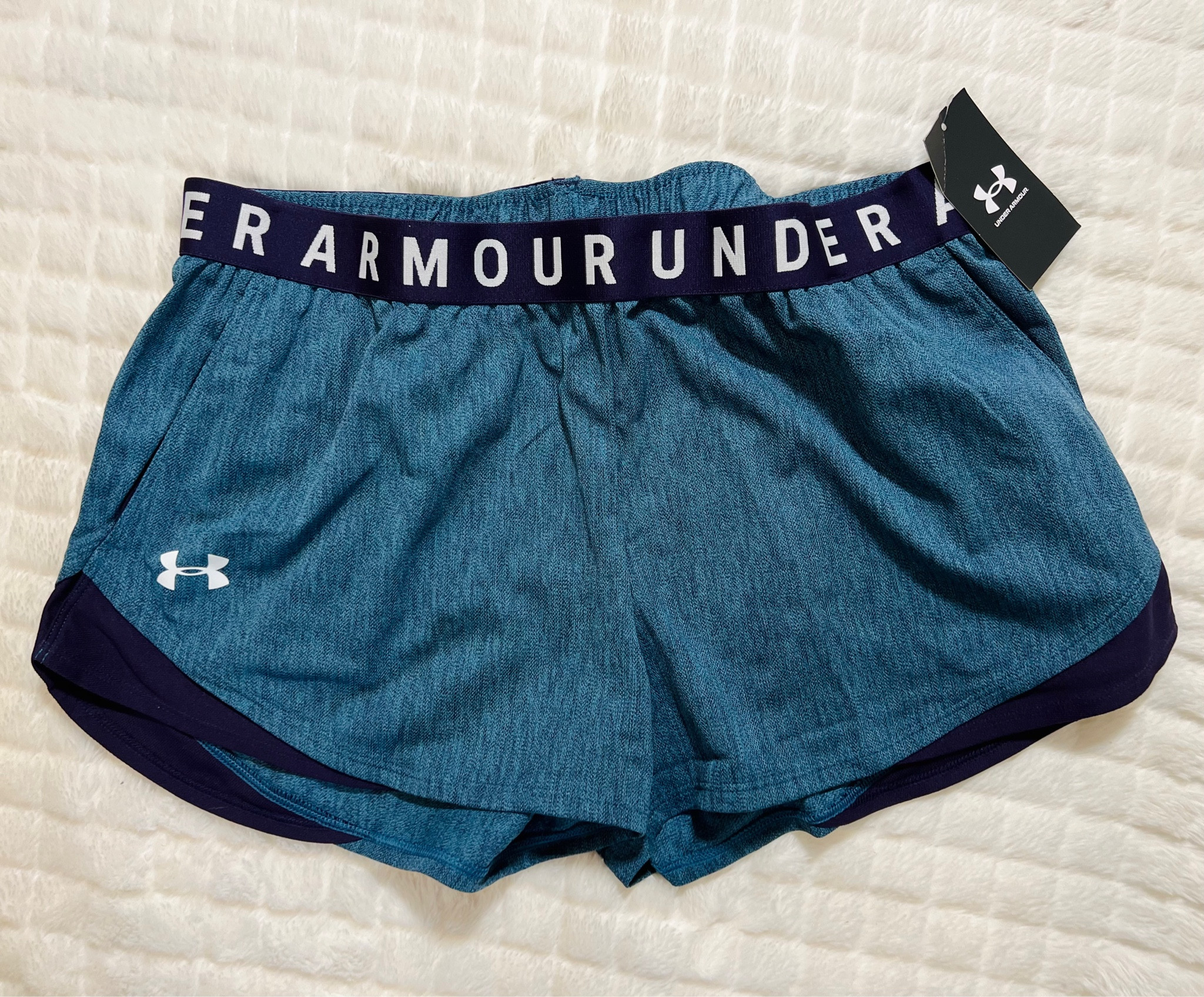 Take 40% off my favorite Play Up Shorts! Loose comfy fit.. I like to wear these a lot over my bathing suit in summer in addition to working out and just lounging around the house. These 3.0 Twist have pockets + no liner. Log in and use code SAVE40 at checkout. 

#underarmour #ad @underarmour

#LTKsalealert #LTKfit #LTKunder50