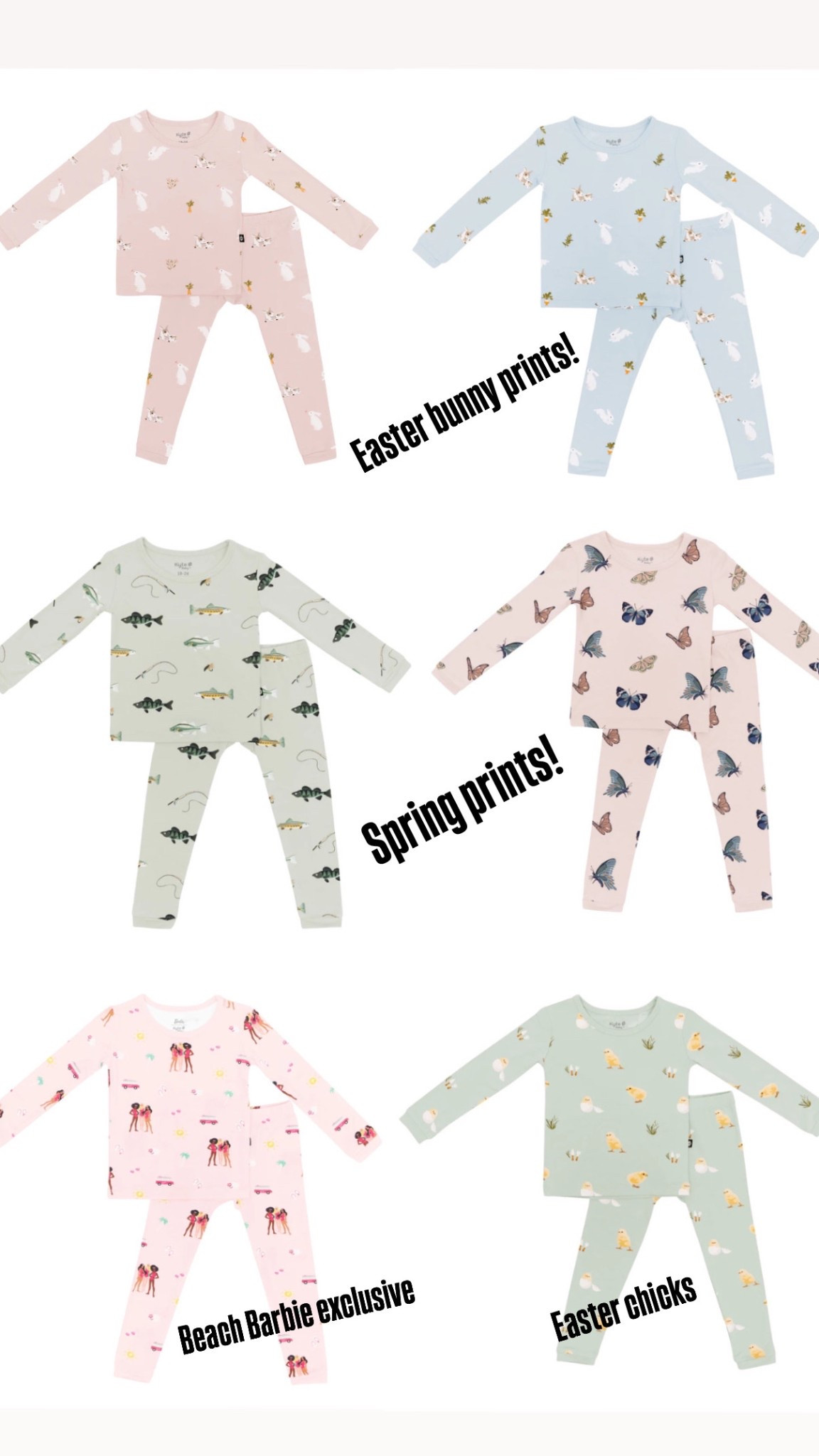 Kytebaby spring prints released!!!! Plus Barbie exclusive prints! Spring and Easter prints 🐣 🐰 🌷

#LTKSeasonal #LTKKids #LTKSpringSale