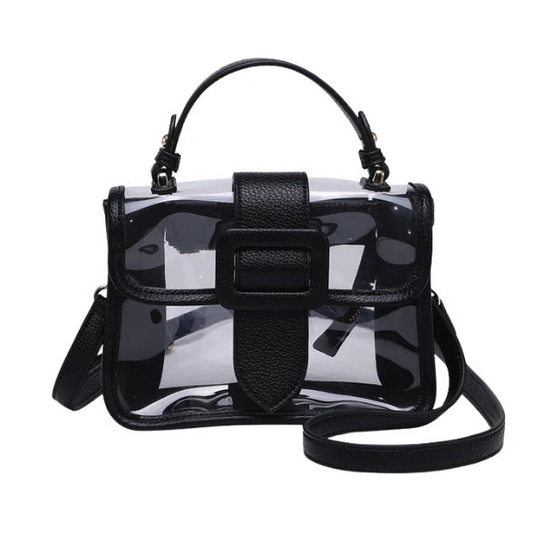 Toni Clear Flapover Crossbody Bag | EB and Co.