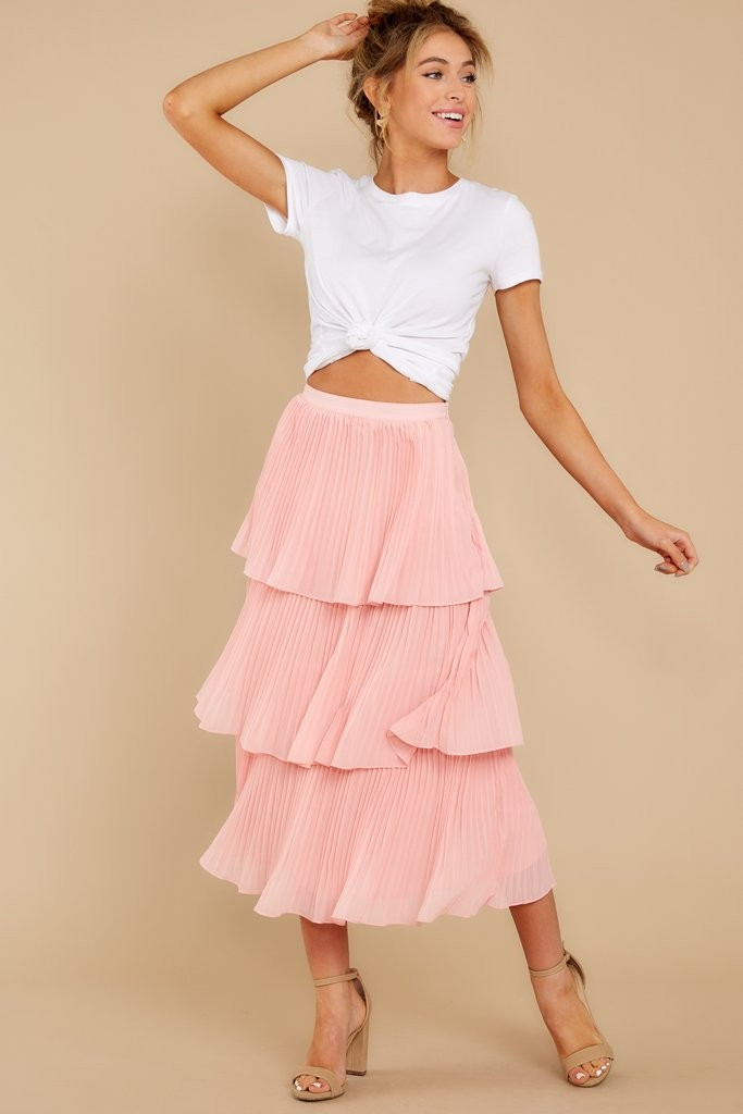 The White Perfect Crew Tee | Red Dress 