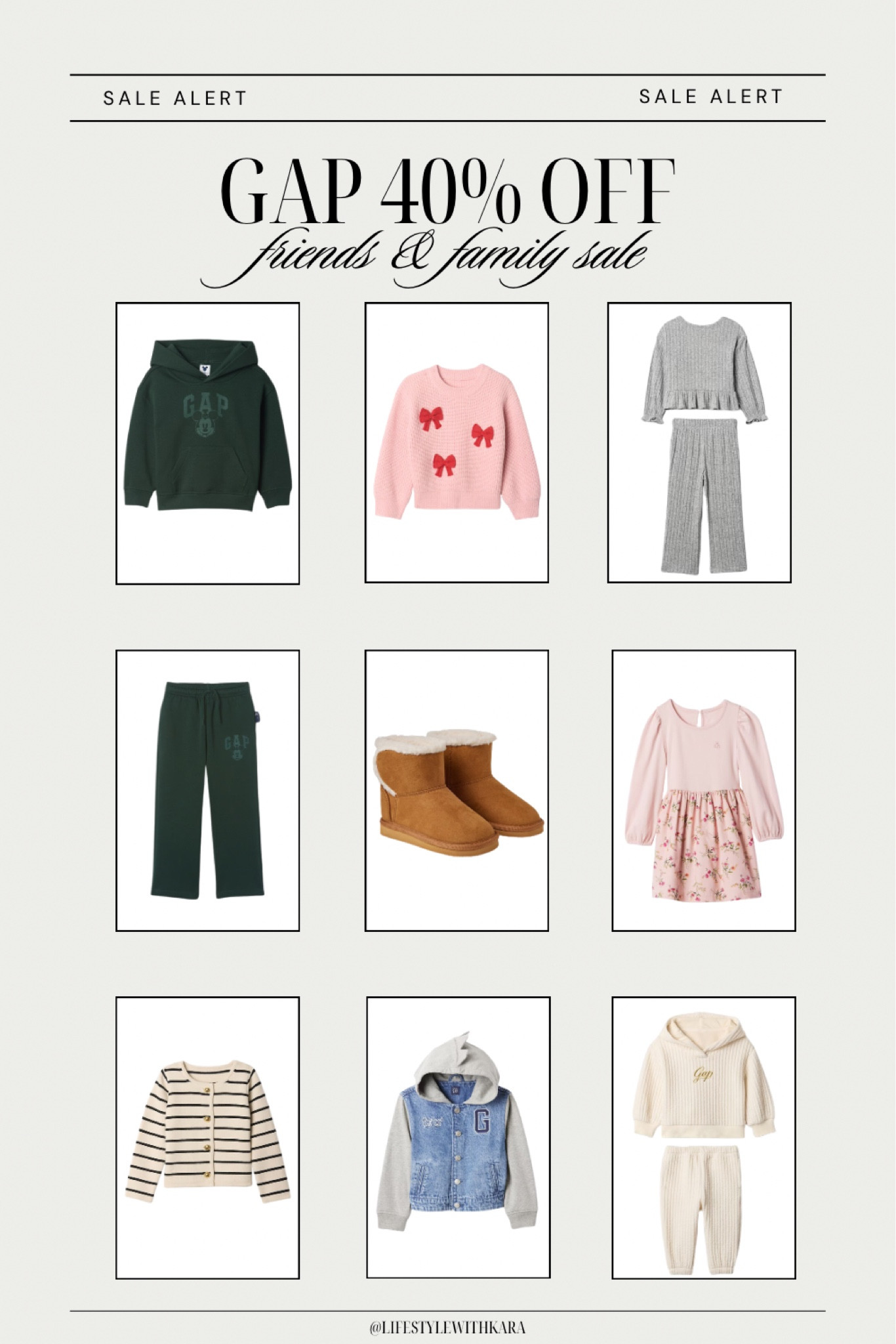 Gap friends & family 40% off everything sale! 🖤

#LTKBaby #LTKSeasonal #LTKKids