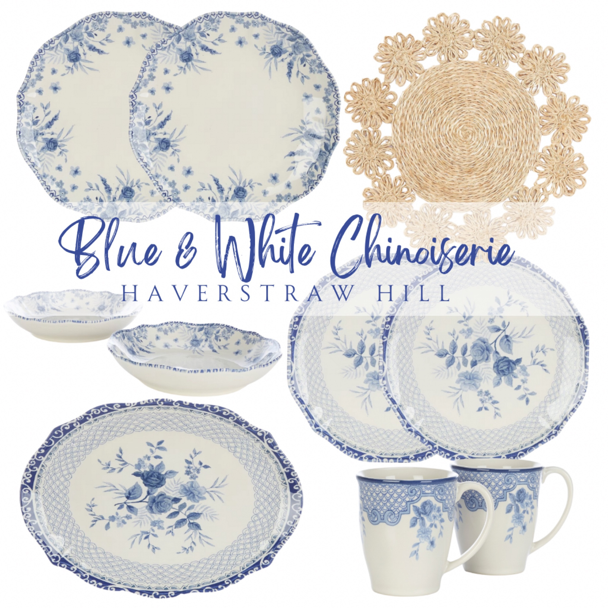 Blue and White Chinoiserie has a timeless and classic beauty.

#LTKMostLoved #LTKfindsunder50 #LTKhome