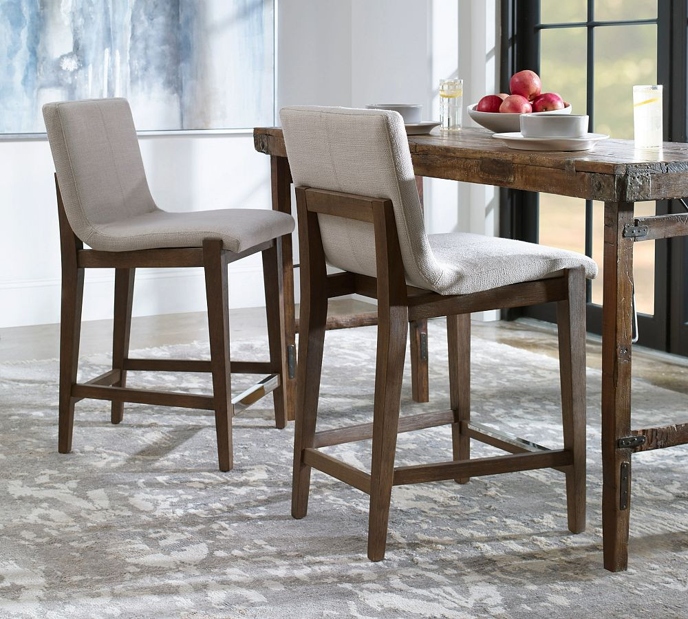 Sophia Upholstered Counter Stool | Pottery Barn (US)
