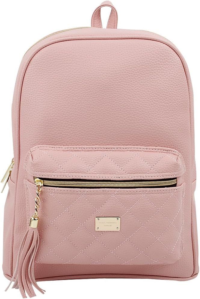 Copi Women's Simple Design Modern Cute Fashion small Casual Backpacks Pink | Amazon (US)
