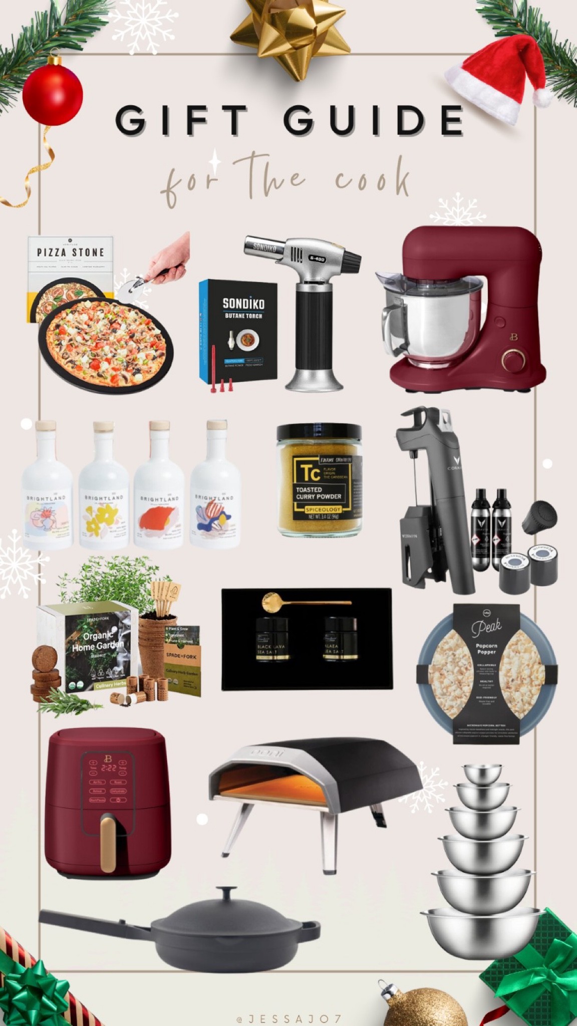 Holiday gift guide for the cook holiday gifts gor the cook holiday gifts for the chef 

#LTKunder50 #LTKunder100 #LTKHoliday