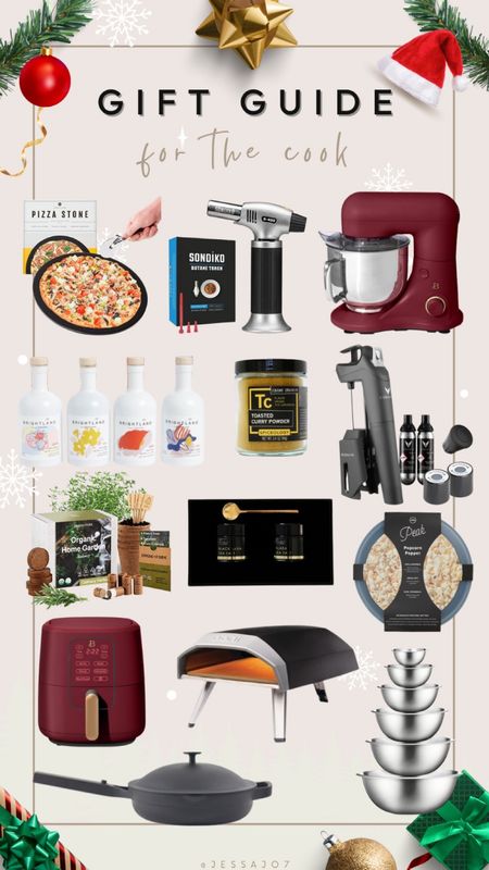 Holiday gift guide for the cook holiday gifts gor the cook holiday gifts for the chef 

#LTKunder50 #LTKunder100 #LTKHoliday
