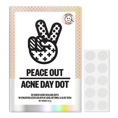 20 ct Salicylic Acid Sheer Acne Day Dots - Peace Out | Ulta Beauty | Ulta