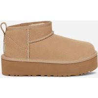 UGG® Classic Ultra Mini Platform-laars voor kinderen in Beige, Maat 32.5, Suede | UGG NL
