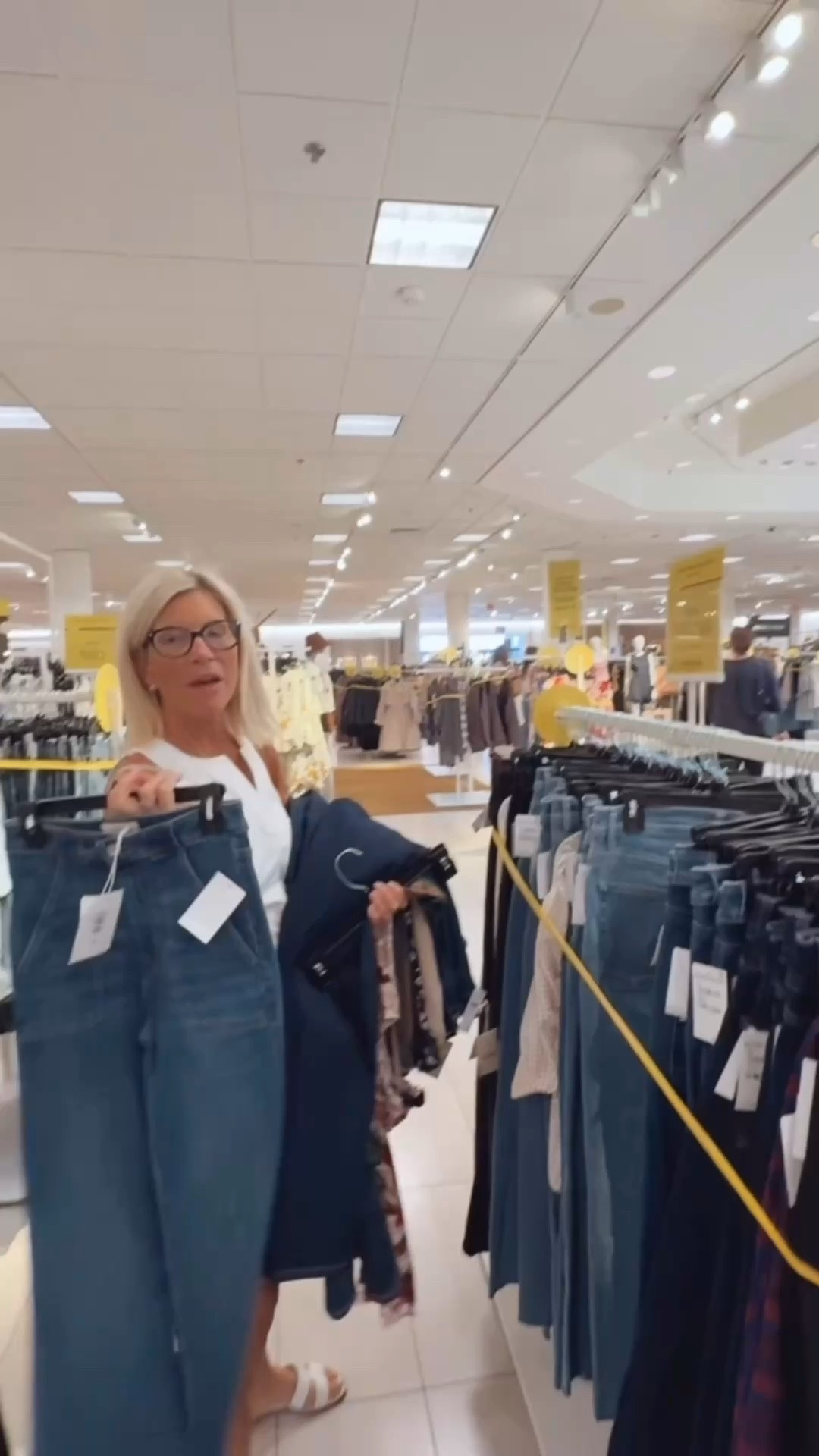 I’ve been in the thick of the Nordy sale for three years in a row now, and I’ll tell you what… DENIM is the big thing. It was the case the last two years and now it’s definitely shaping up to be the case this year. Here are all the jeans + others not in the video. I tried them all on, and these were my favorite picks.

#LTKSeasonal #LTKOver40 #LTKSaleAlert