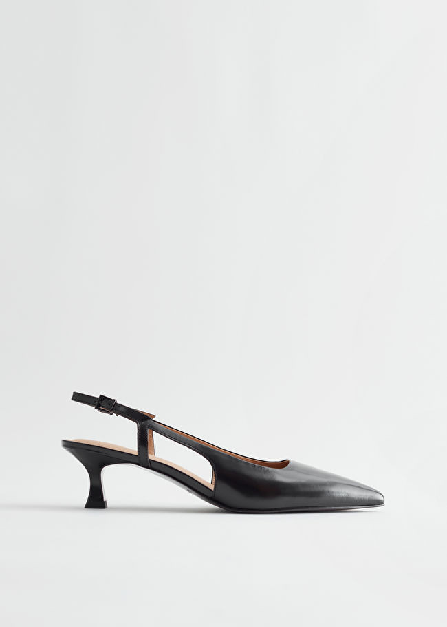 Slingback Leather Pumps | & Other Stories UK