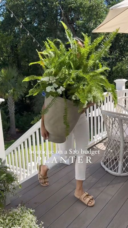 This gorgeous look for less is under $20, lightweight, and has drainage holes🍃.


#coastalhome #coastalporch #planterideas #Itkhome #southernlivina #charlestonhome

#LTKSeasonal #LTKStyleTip #LTKHome