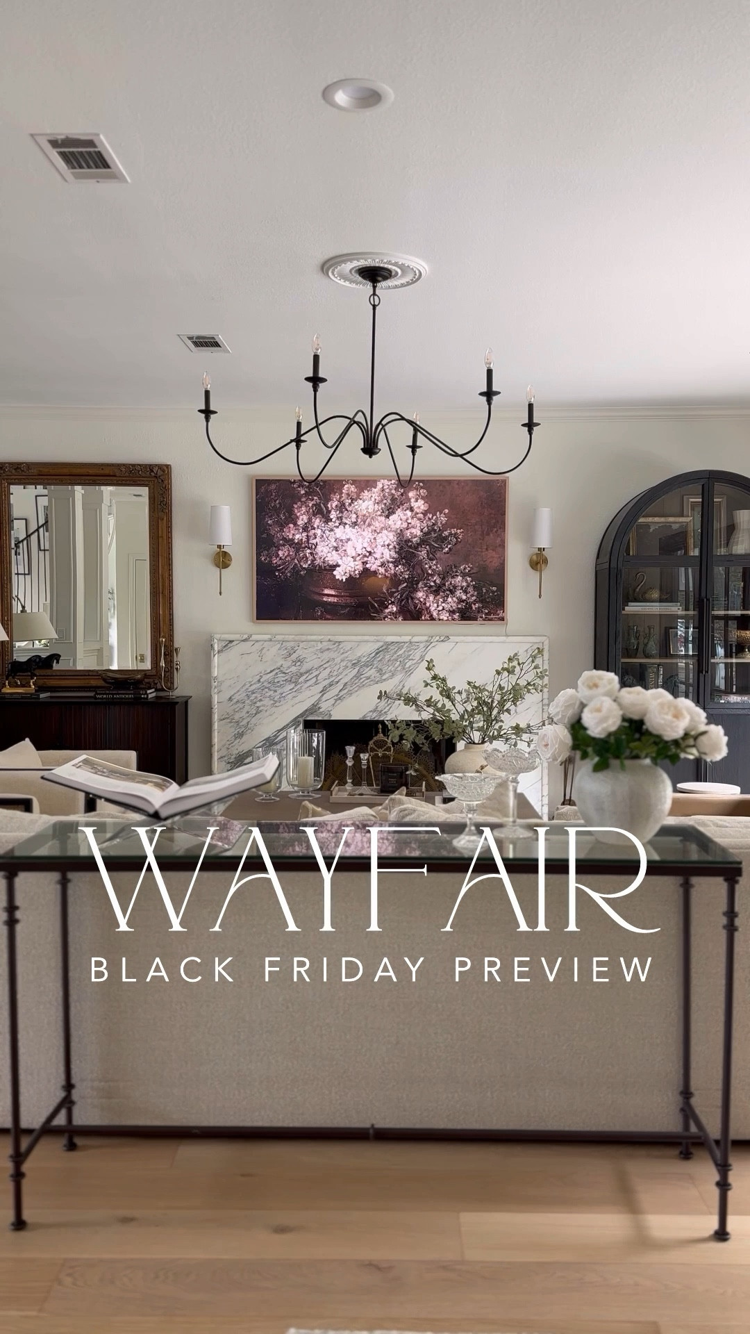 Wayfair sales in my home! Including my living room chandelier, nightstands and mirrors, desk chair, fluted bathroom vanity, gold coffee table and more! Save up to 70% off and fast shipping during the Black Friday Preview happening NOW! #WayfairPartner #Wayfair @wayfair

#LTKStyleTip #LTKHome #LTKSaleAlert