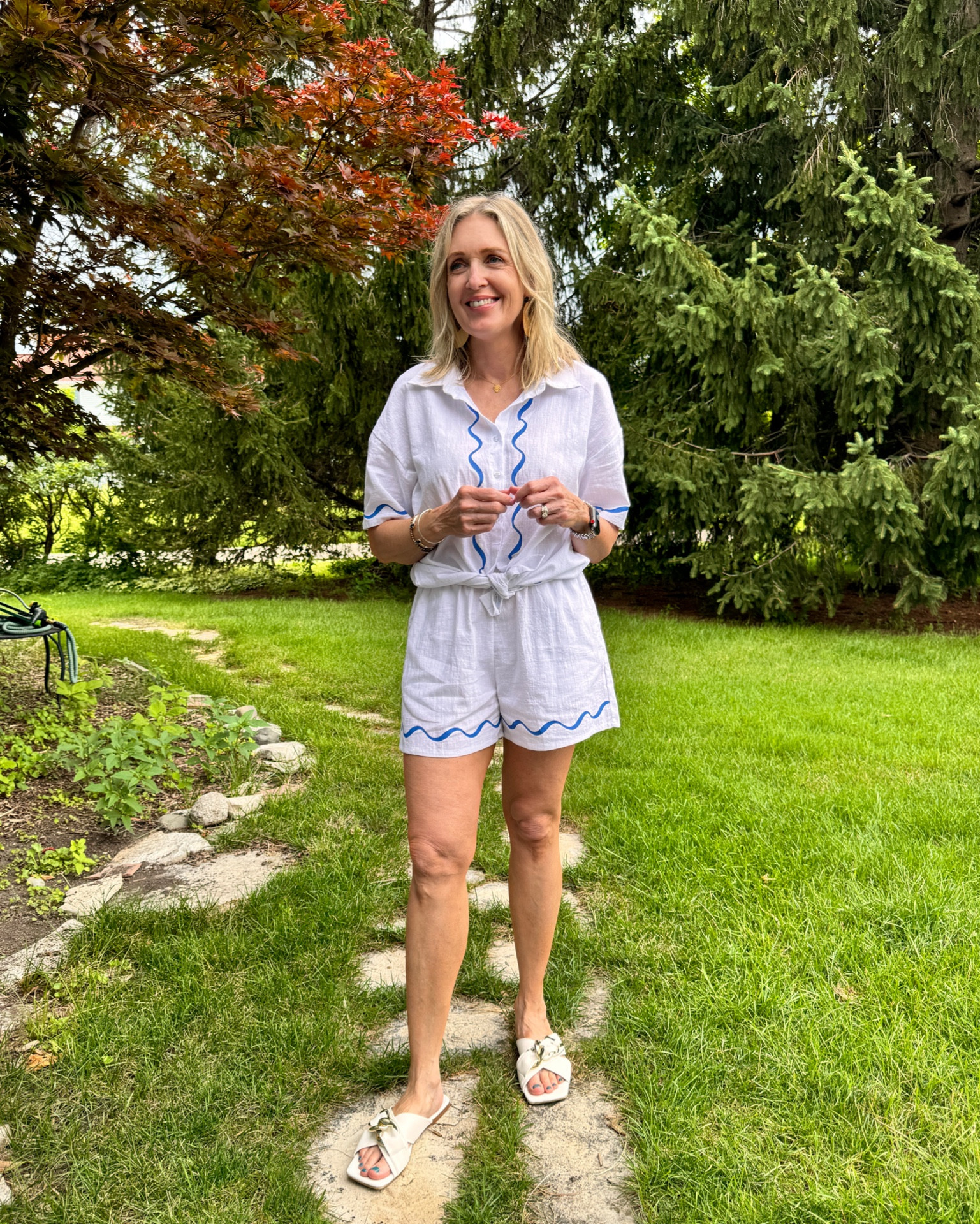 Breezy linen two piece set from Amazon. 

Affordable fashion, Amazon fashion, Amazon finds, summer outfit with shorts, white sandals 

#LTKxNSale #LTKSeasonal #LTKFindsUnder50