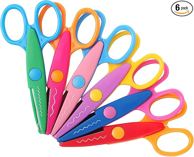 Mr. Pen Craft Scissors - Decorative Edge, 6 Pack, Zig Zag, Scrapbooking, Fancy, Pattern, Design | Amazon (US)