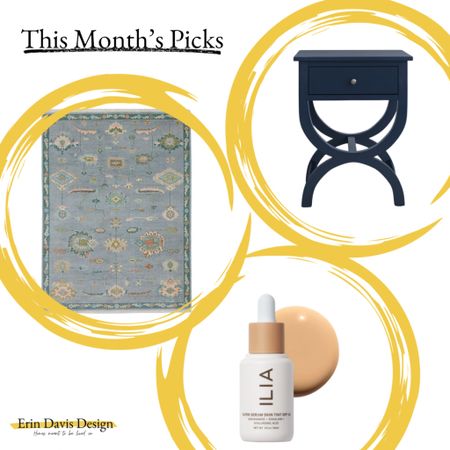 My must-see links for June!

- cute side table that we’re using as a nightstand
- skincare and foundation all-in-one
- a stunning wool rug that’s on sale right noww

#LTKBeauty #LTKSaleAlert #LTKHome
