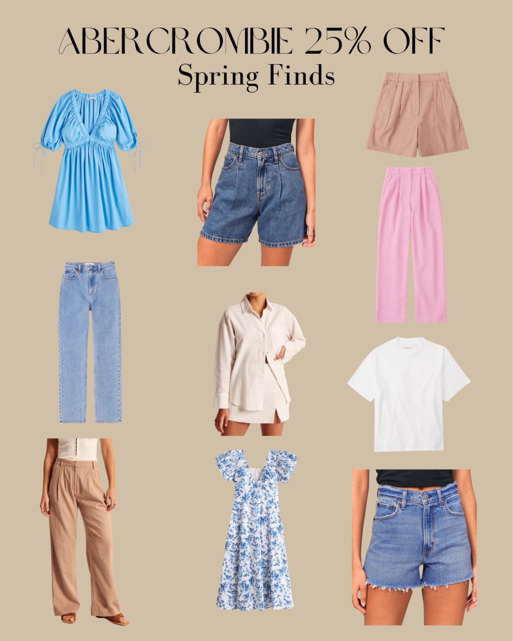 Abercrombie 25% LTK sale!! Linking some #springfashionfinds

#ltksale #springoutfitinspo #springworkwear

#LTKSale #LTKworkwear #LTKsalealert