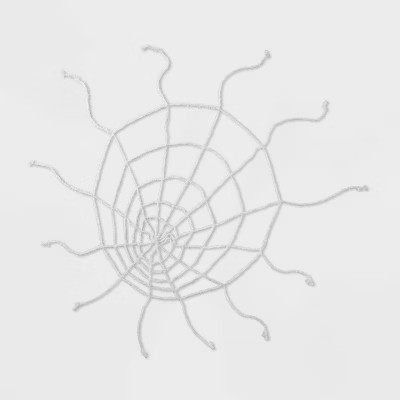 10' Giant Spiderweb White Halloween Decorative Prop - Hyde & EEK! Boutique™ | Target