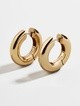 Dalilah Small Tube Huggie Hoops | BaubleBar (US)
