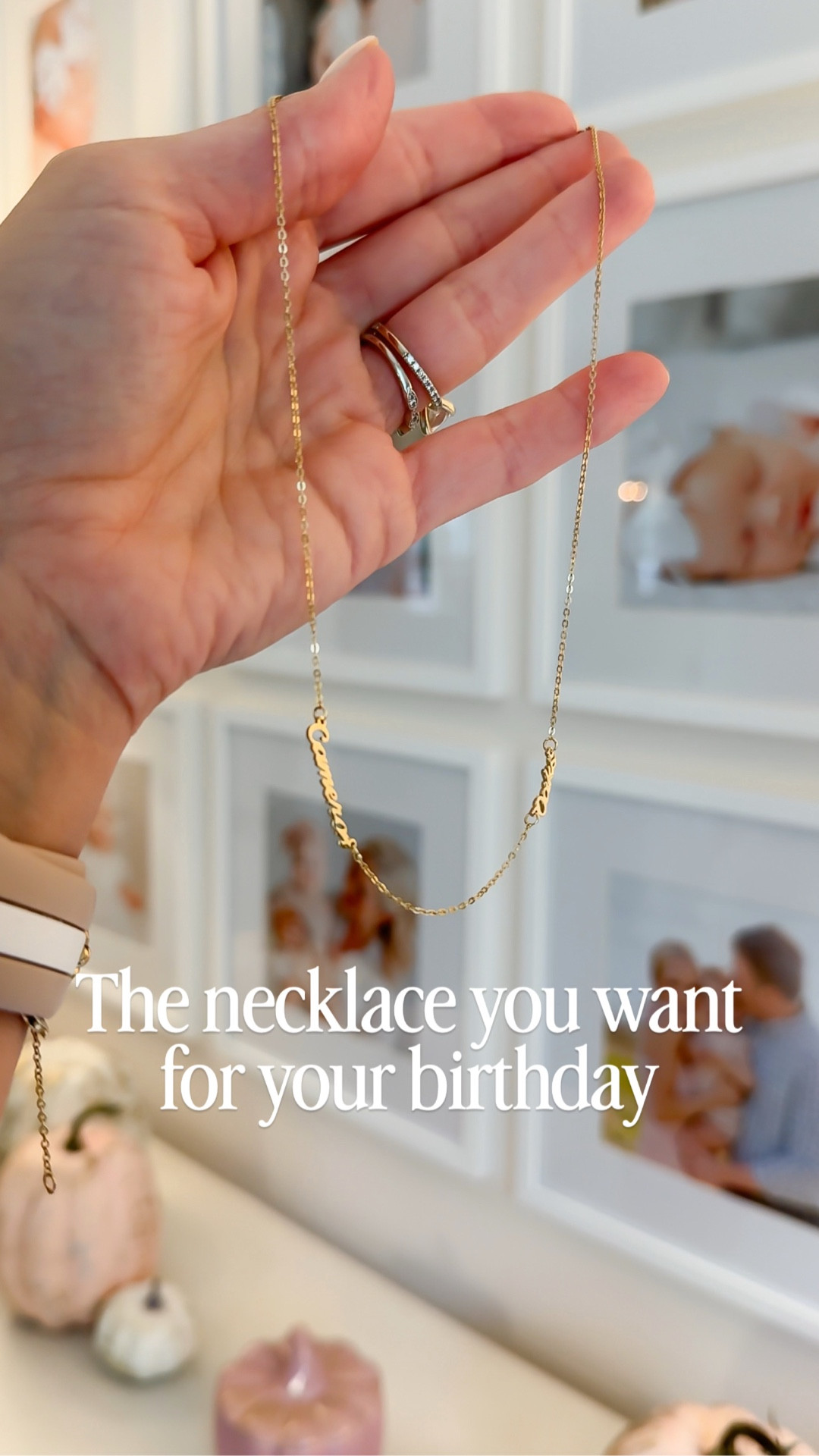 Step aside initial necklace 🙌🏻🥰

Well if this isn’t the cutest thing I’ve ever seen. An everyday, dainty piece with both of my babies names 🥹

Once I stated thinking about it, every piece of jewelry I wear daily tells a story. I have matching bracelets with my best friends, my sisters, my daughter. I love wearing these sweet reminders daily!!

Thank you @jewlr for this beautiful and personalized piece. I couldn’t love it more!

If you comment LINKS I’ll send you details on my exact necklace! Or let me know your husbands email and I’ll send it to him the link for your birthday present 😜

#gifted
#jewlr