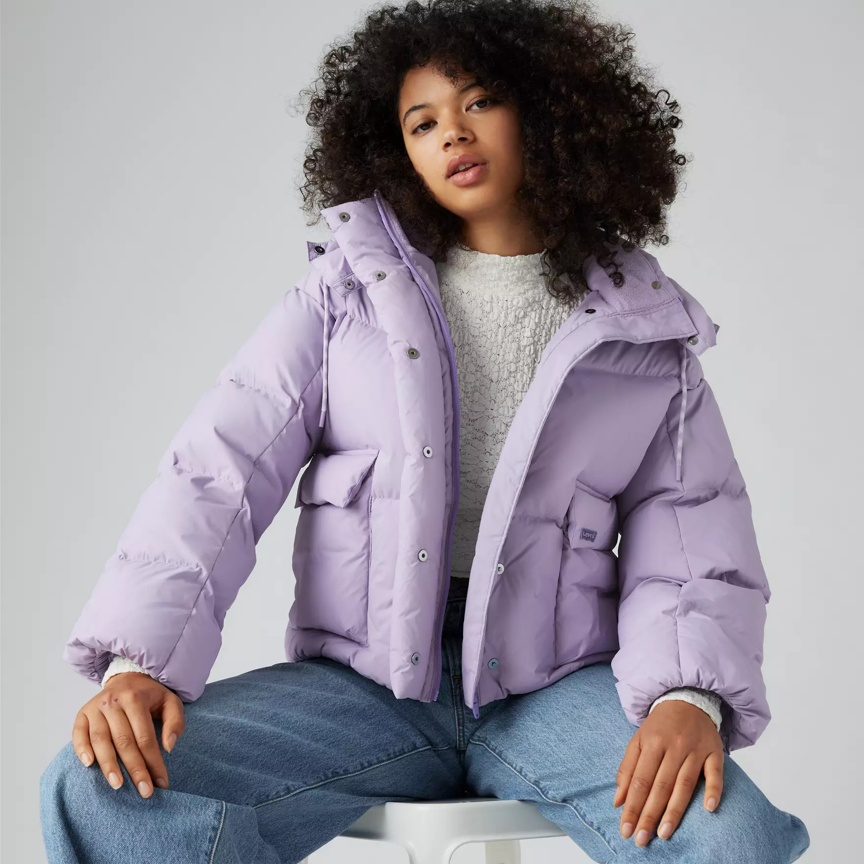 Western Short Bubble Puffer Jacket | Levi's US