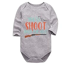 Viuluti Christmas Unisex Baby Boy Girl Clothes Outfits Funny Romper Infant Newborn Cotton Long Sl... | Amazon (US)