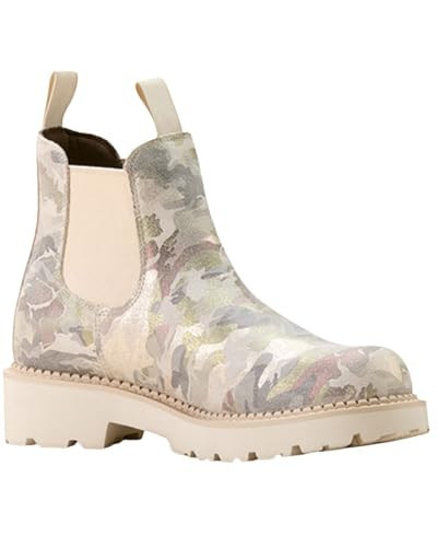 ARIAT Women's Fatbaby Chelsea Western Boot, Pearlized Camo, 6.5 | Amazon (US)
