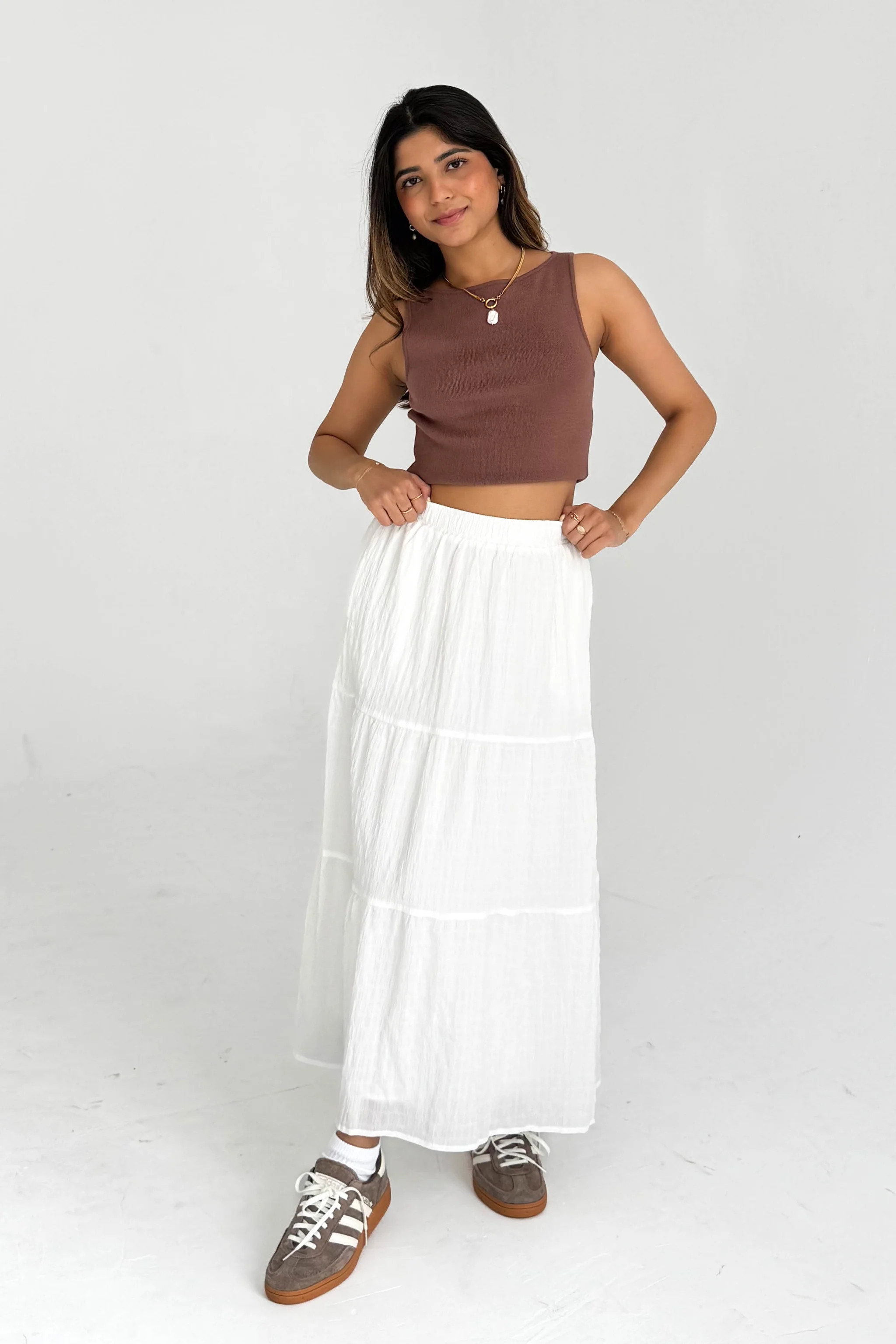 Lovely Day Skirt | Grey Bandit